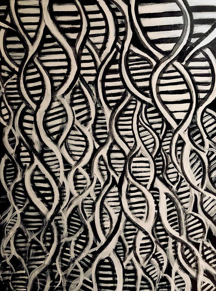 Abstract DNA art 